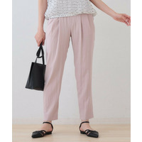 【シワになりにくい】コットンライクテーパードパンツ