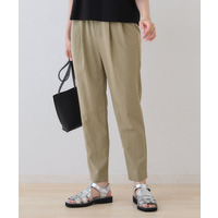 【シワになりにくい】コットンライクテーパードパンツ