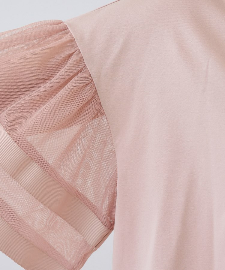 チュールスリーブカットソー18