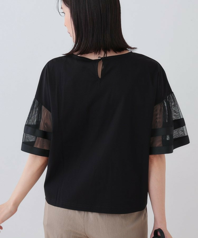 チュールスリーブカットソー8