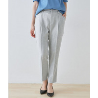 【通勤スーツ】ドライタッチテーパードパンツ