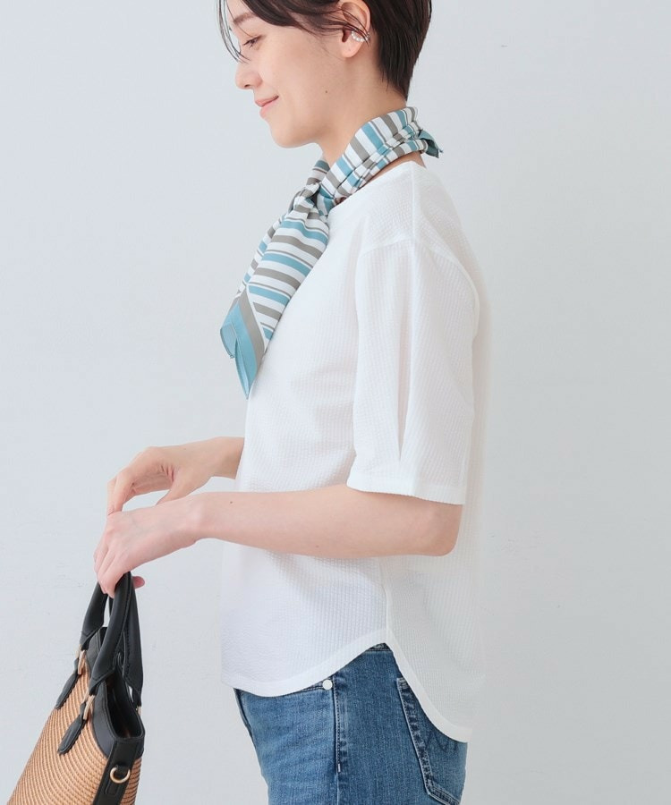 【洗える】サッカー素材カットソー3