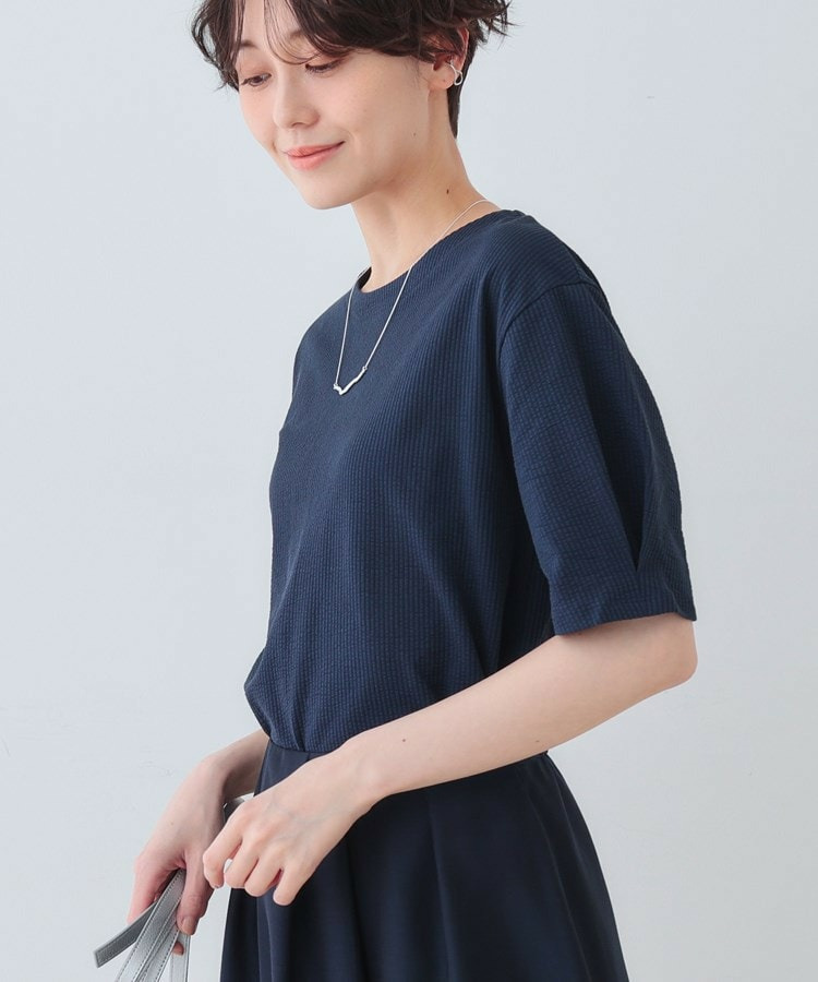 【洗える】サッカー素材カットソー7