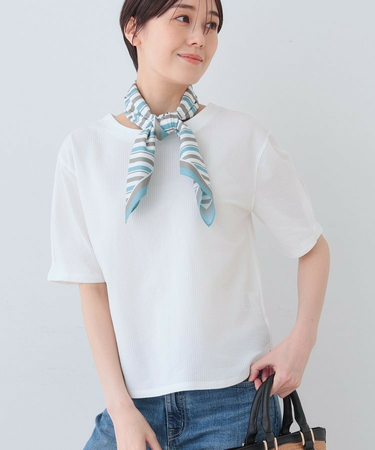 【洗える】サッカー素材カットソー1