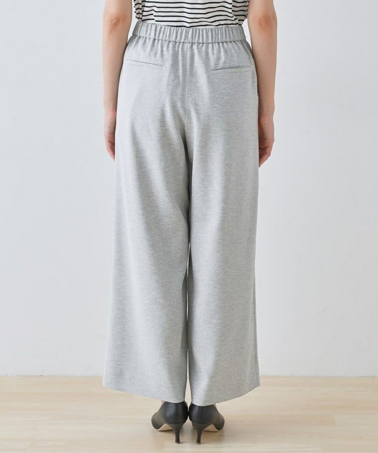 【通勤スーツ】ドライタッチワイドパンツ17