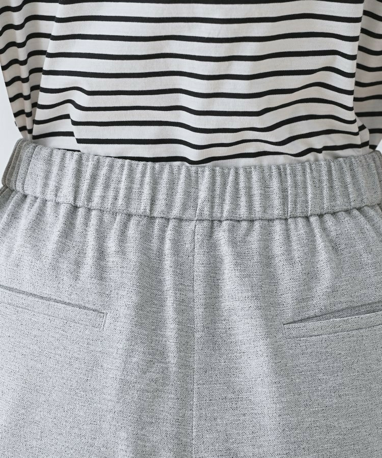 【通勤スーツ】ドライタッチワイドパンツ19