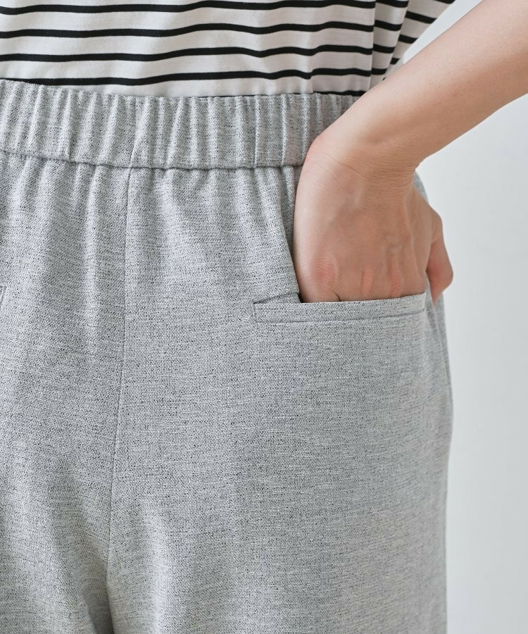 【通勤スーツ】ドライタッチワイドパンツ20