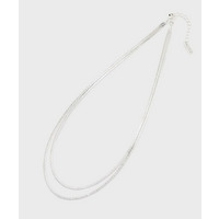 レイヤードチェーンネックレス