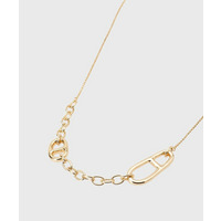 デザインリング ショートネックレス