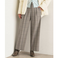 【褒められパンツ】ワンタックワイドパンツ