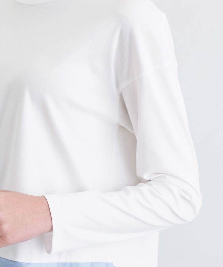 【コットン】シャツ切り替えカットソー29