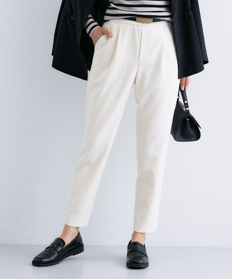 【洗える/裏起毛】ストレッチウォームパンツ1