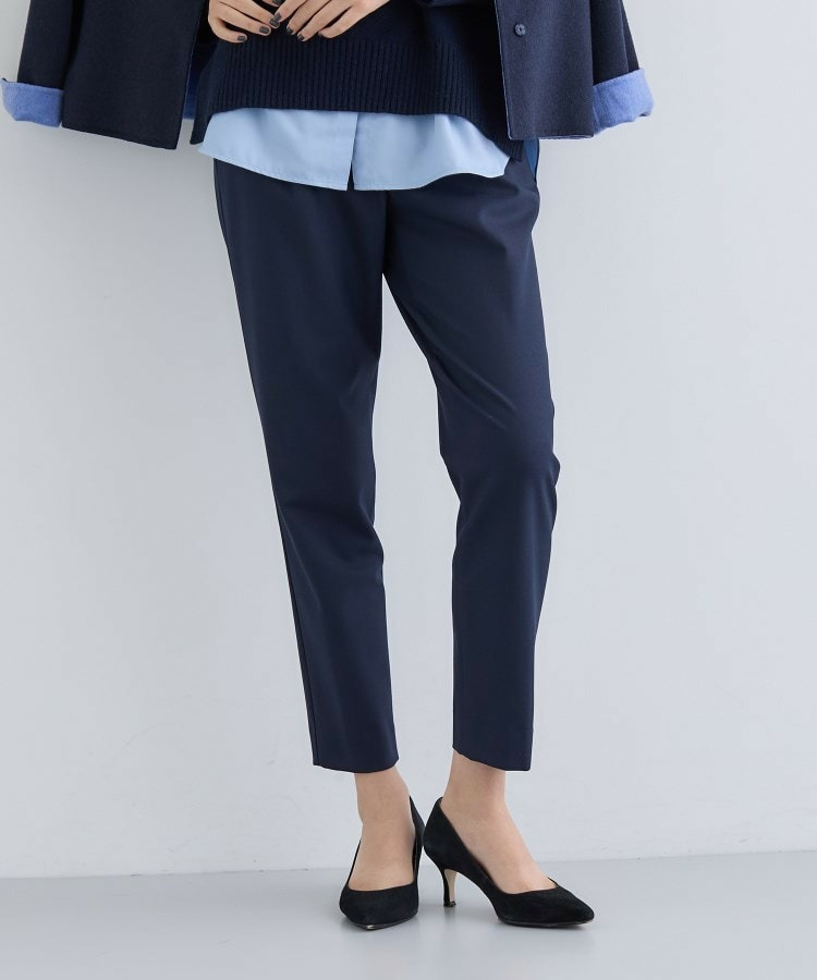 【洗える/裏起毛】ストレッチウォームパンツ1