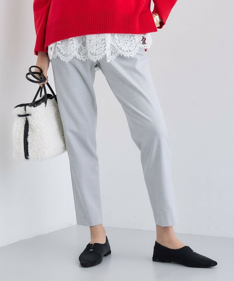 【洗える/裏起毛】ストレッチウォームパンツ1