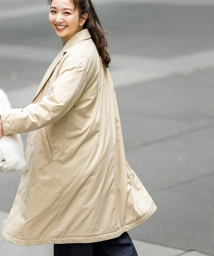 【超軽量/蓄熱】ライトパフチェスターコート25