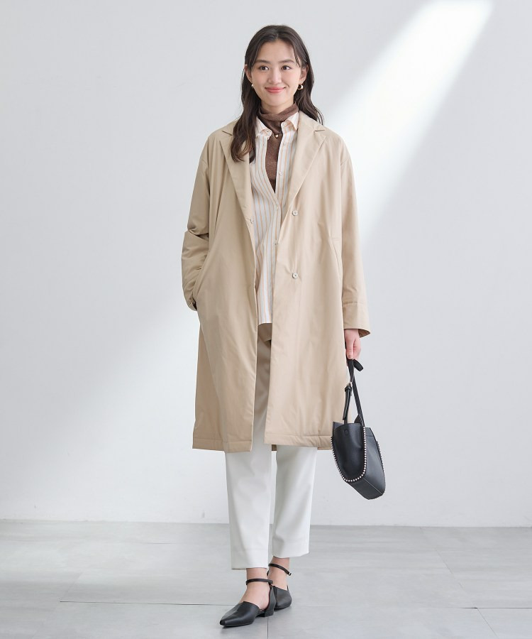 【超軽量/蓄熱】ライトパフチェスターコート26