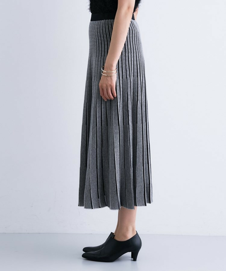 【洗える/SETUP可能】ジャカードニット プリーツスカート16