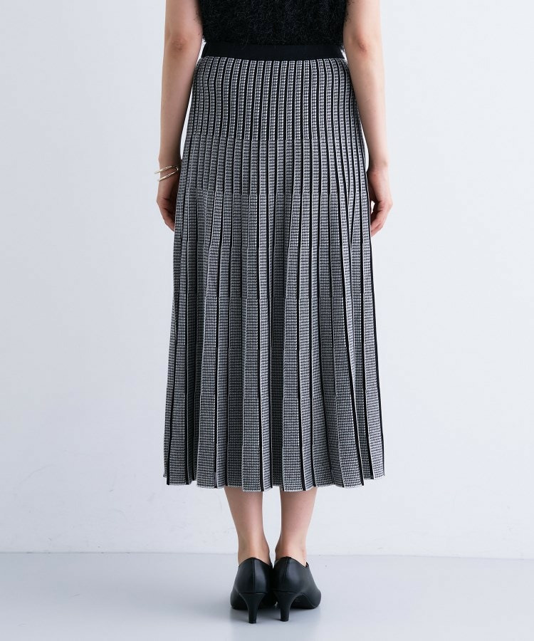 【洗える/SETUP可能】ジャカードニット プリーツスカート17