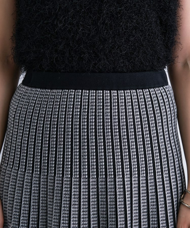 【洗える/SETUP可能】ジャカードニット プリーツスカート18