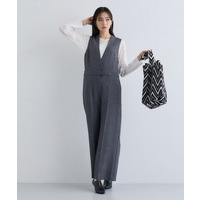 【トレンド／スタイルアップ】ストレッチコンビネゾン