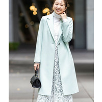 【名品コート／日本製】ウール100％チェスターコート