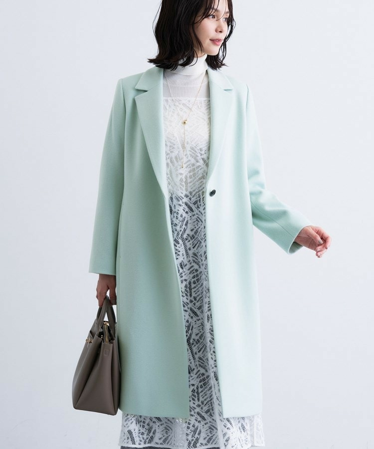 【名品コート/日本製】ウール100%チェスターコート29