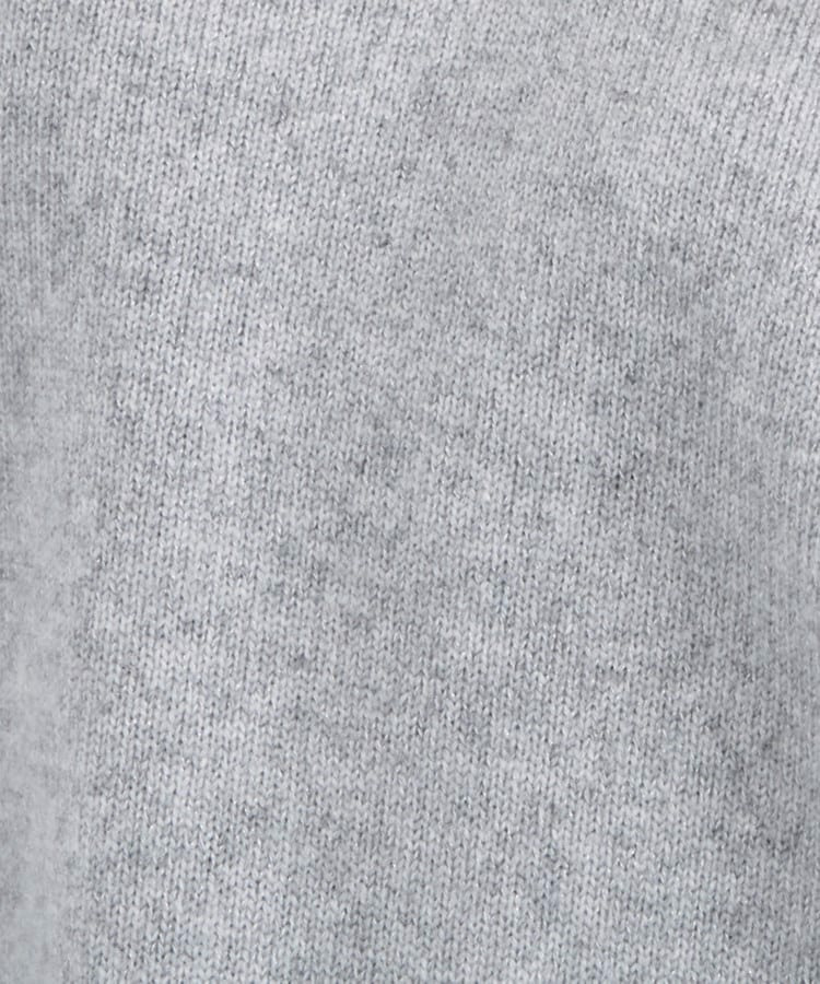 【洗える/カシミヤ混】ミドルゲージVネックニット22