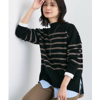 【冬ニット人気NO．1！／カシミヤ混】ミドルゲージハイネックニット