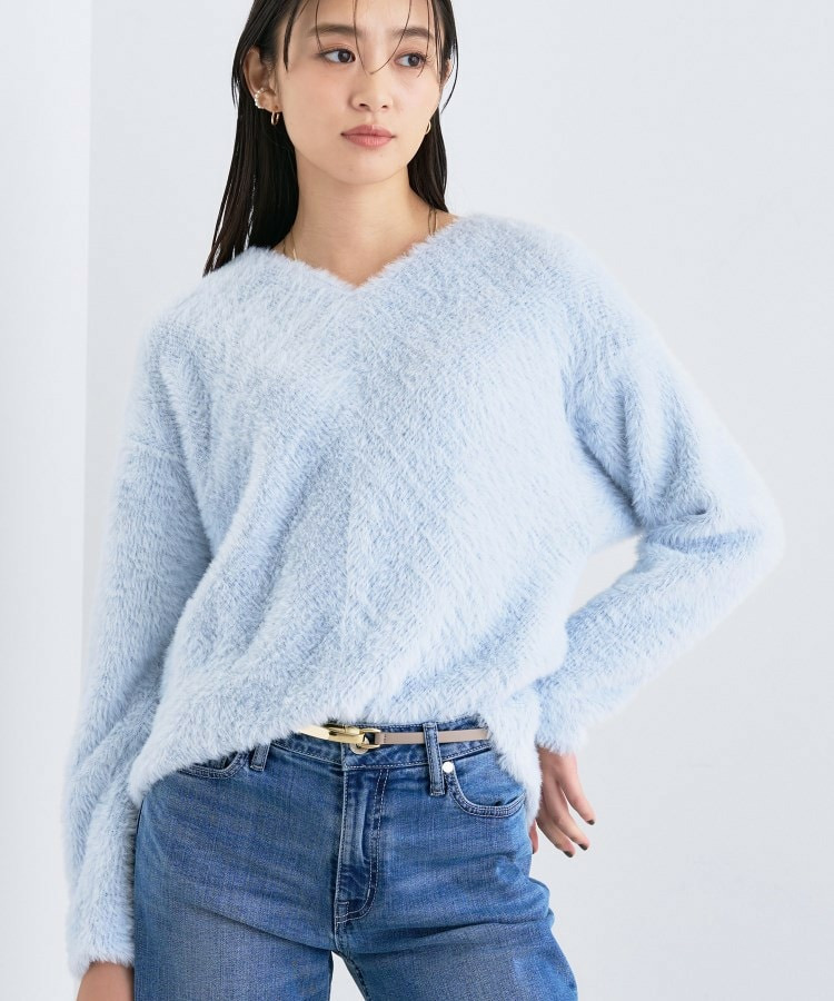 【洗える】エアリーシャギートップス11