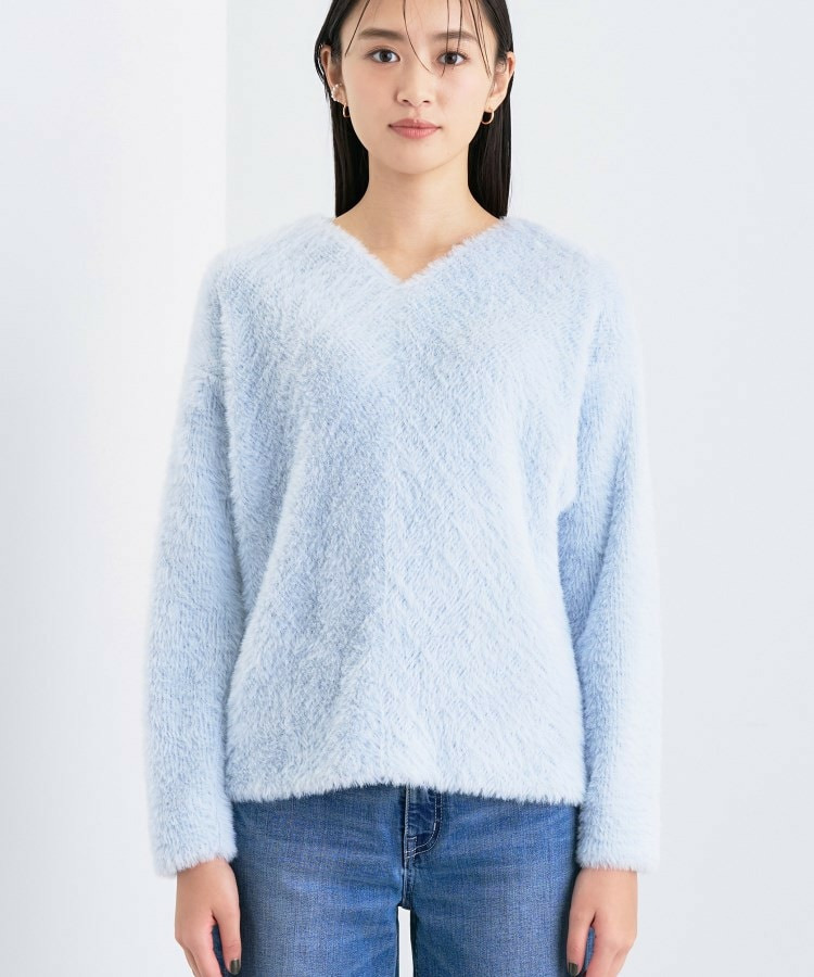 【洗える】エアリーシャギートップス15