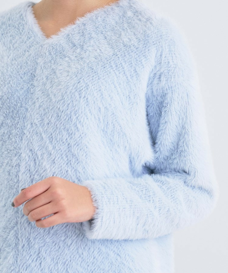 【洗える】エアリーシャギートップス19