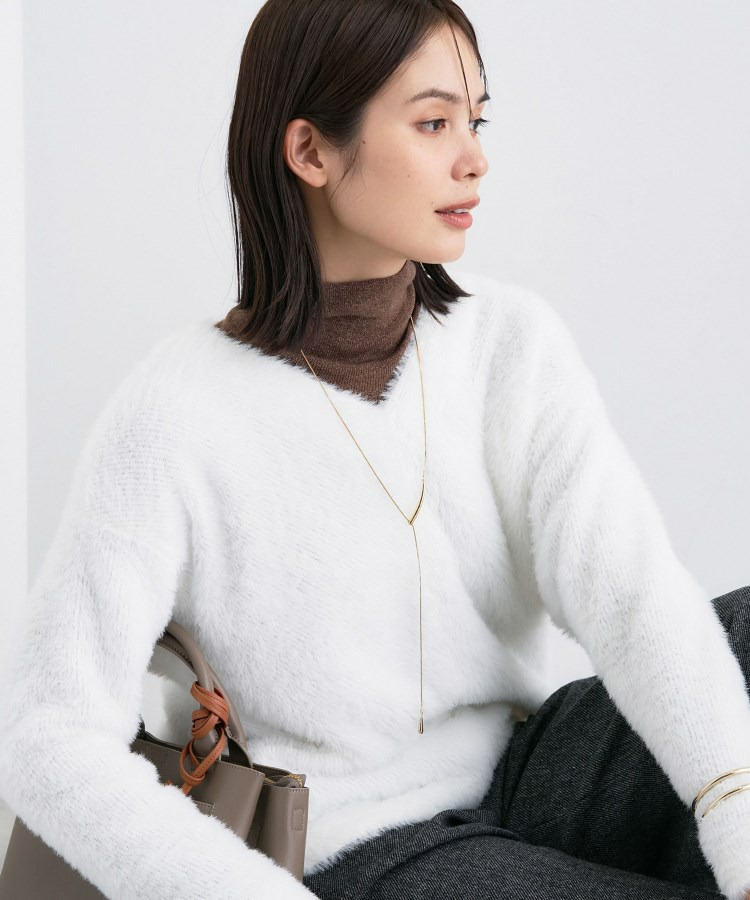 【洗える】エアリーシャギートップス21