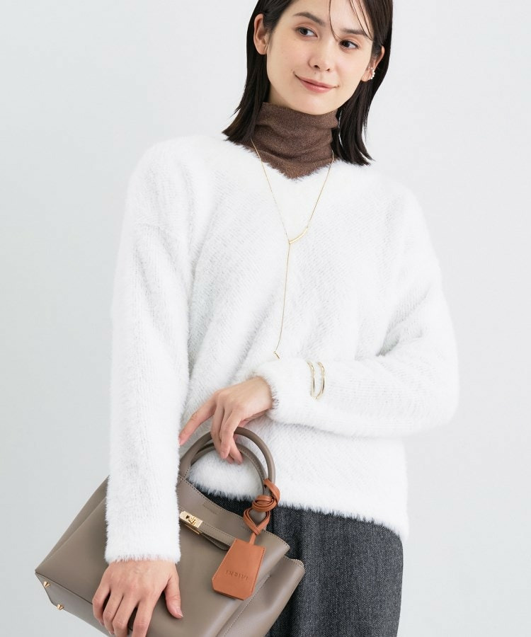 【洗える】エアリーシャギートップス3