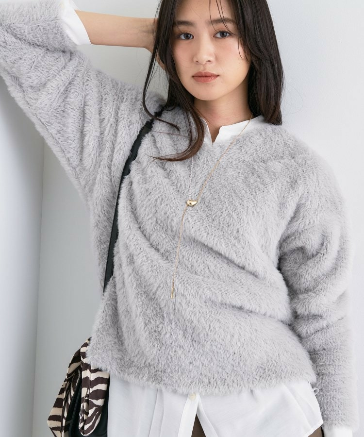 【洗える】エアリーシャギートップス7