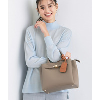 【洗える／毛玉になりにくい】エクストラファインウール ハイネックニット