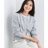 【洗える】ラメニットカーディガン