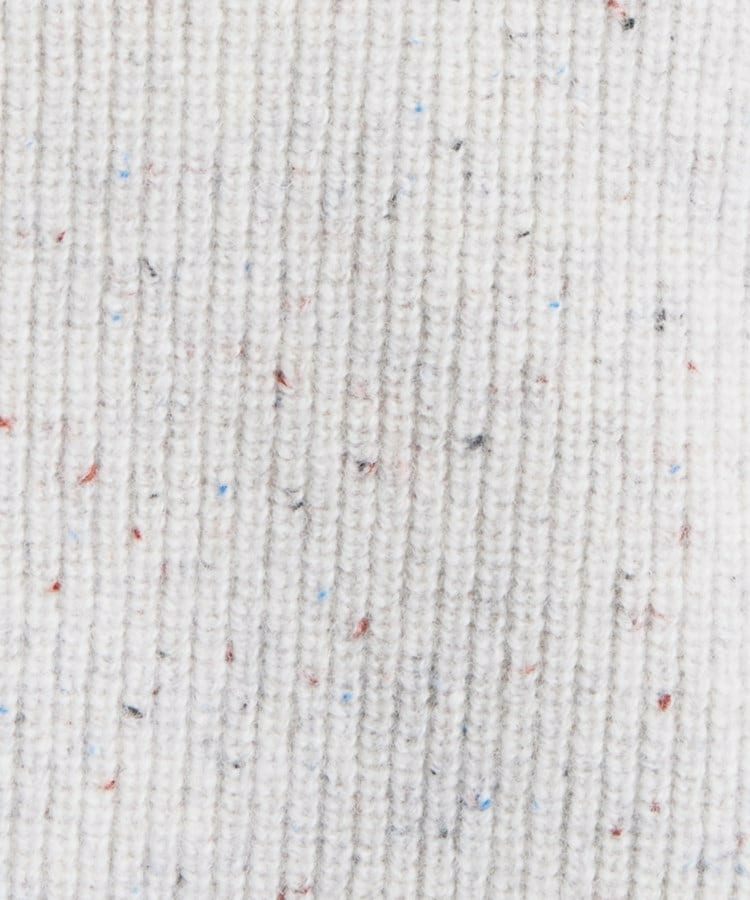 【洗える】カラーネップ ダブルジップカーディガン6