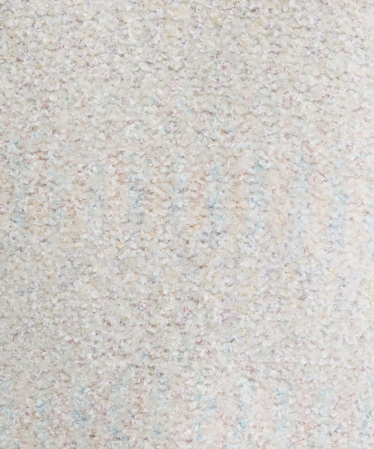 【洗える/ラメ/意匠感】ミックスブークレニット6