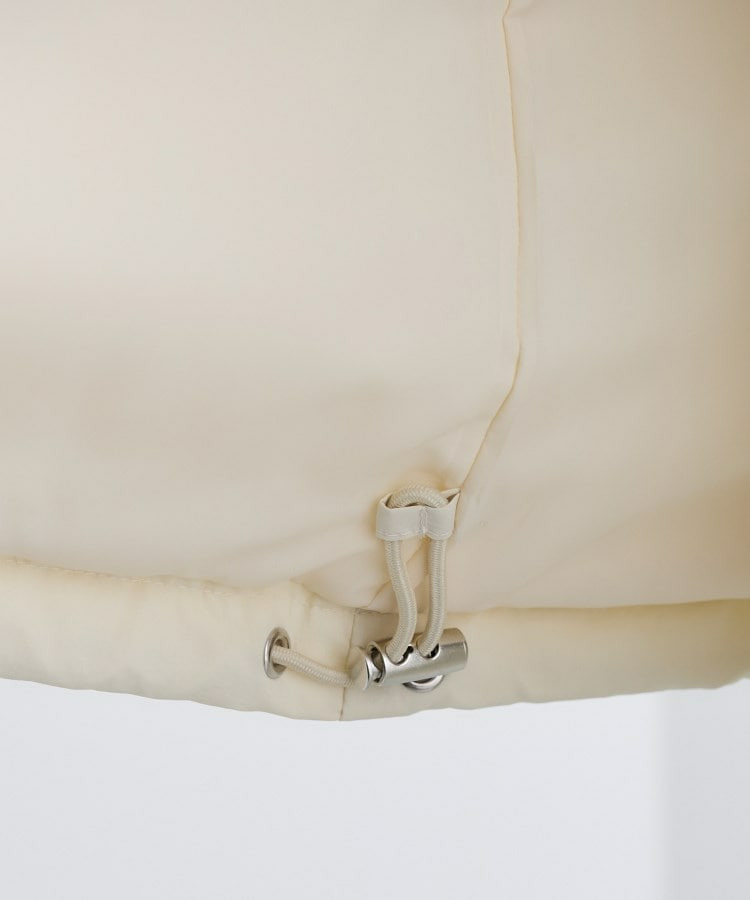 【撥水/洗える/デザイン衿】ステッチレス ショートダウンコート25