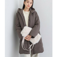 【撥水／洗える】ステッチレス ロングダウンコート