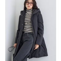 【撥水／洗える】ステッチレス ロングダウンコート