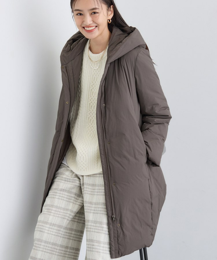 【撥水/洗える】ステッチレス ロングダウンコート11