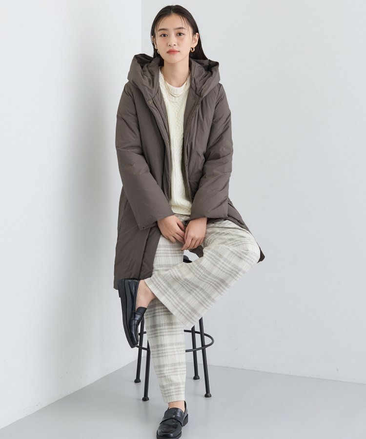 【撥水/洗える】ステッチレス ロングダウンコート12