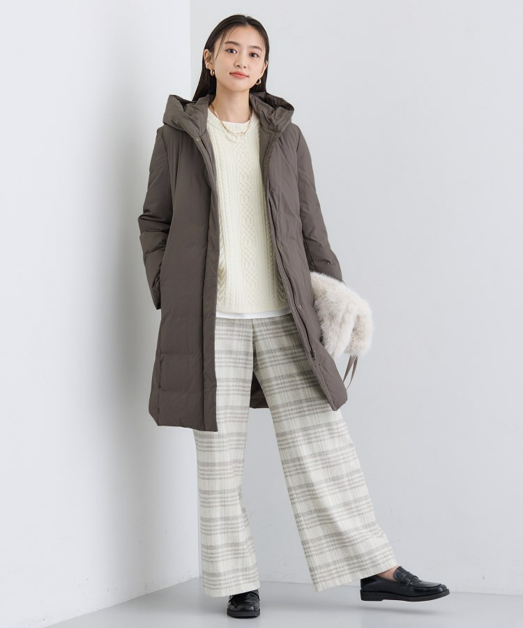 【撥水/洗える】ステッチレス ロングダウンコート13