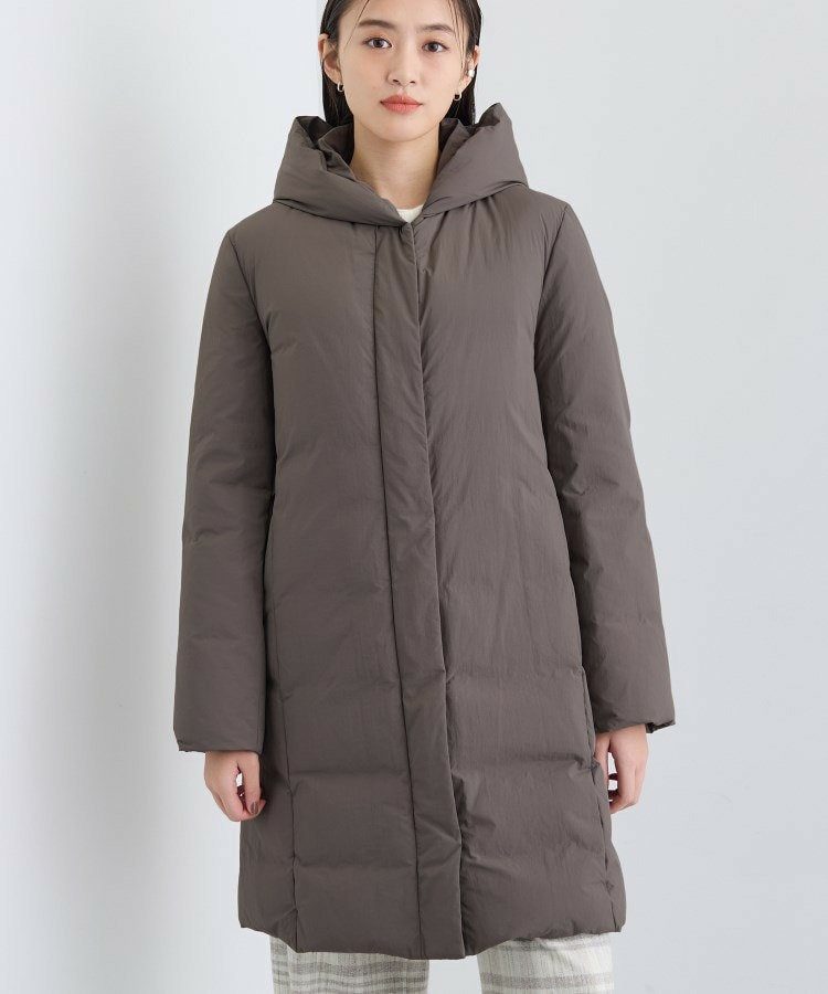 【撥水/洗える】ステッチレス ロングダウンコート15