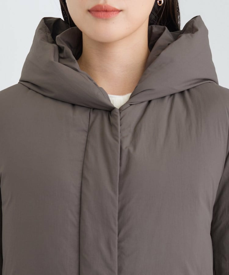 【撥水/洗える】ステッチレス ロングダウンコート18