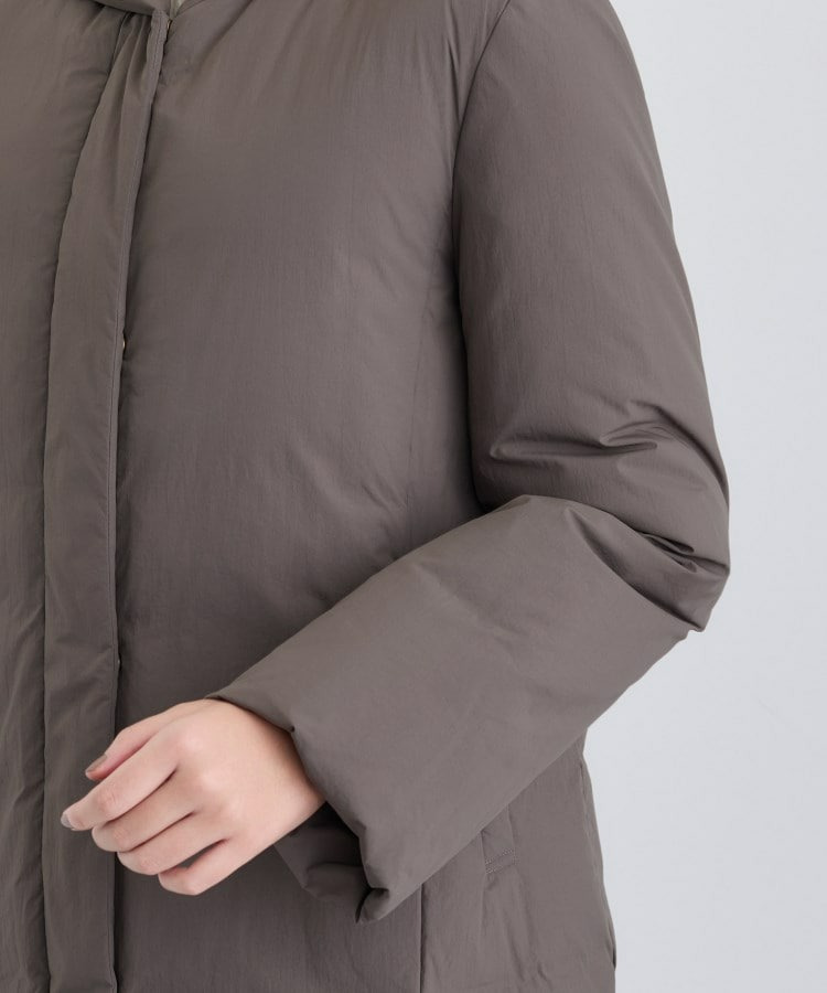 【撥水/洗える】ステッチレス ロングダウンコート19
