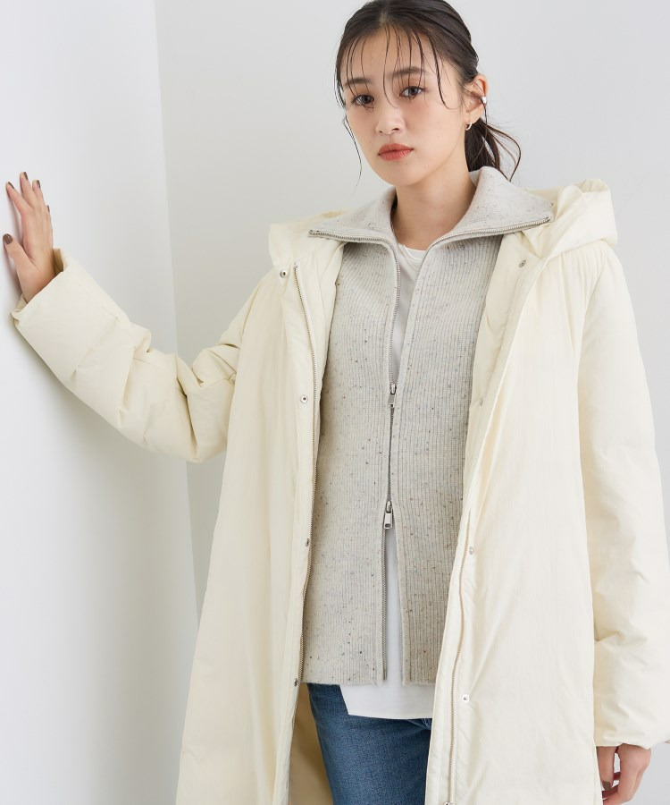 【撥水/洗える】ステッチレス ロングダウンコート3