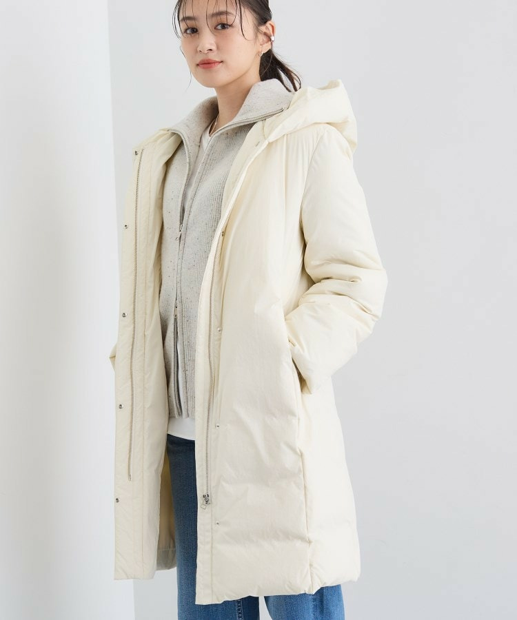 【撥水/洗える】ステッチレス ロングダウンコート4