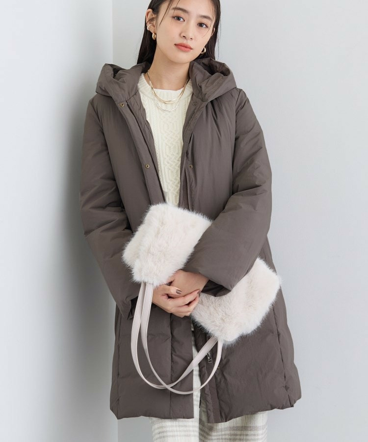 【撥水/洗える】ステッチレス ロングダウンコート1